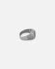 Saint Morta Onyx Round Ring White Gold