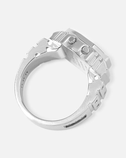 Casio CRW001-1D Ring Watch Silver