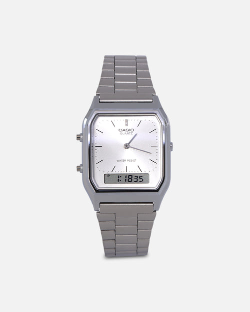 Casio AQ230A-7A Watch Silver/Silver