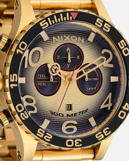 Nixon 51-30 Chrono Gold/Black