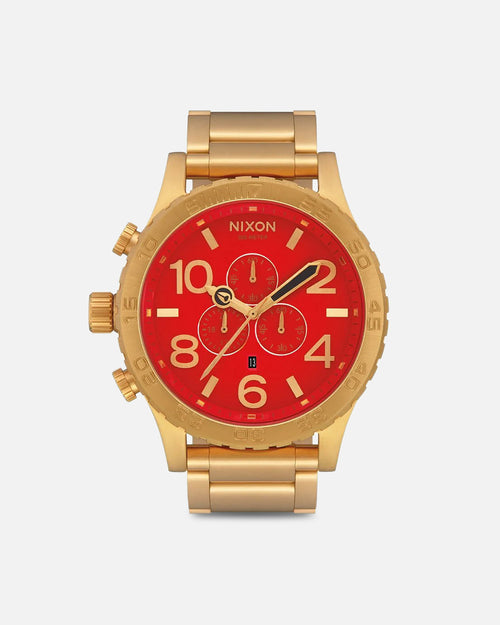Nixon 51-30 Chrono Gold/Red