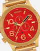 Nixon 51-30 Chrono Gold/Red