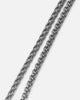 Saint Morta 2MM Palm Chain Bracelet White Gold