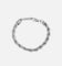 Saint Morta 8mm Rope Chain Bracelet White Gold