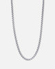 Saint Morta 5mm Round Box Chain White Gold