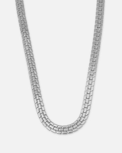 Saint Morta Spine Chain White Gold