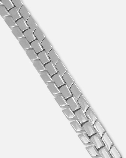 Saint Morta Spine Chain White Gold