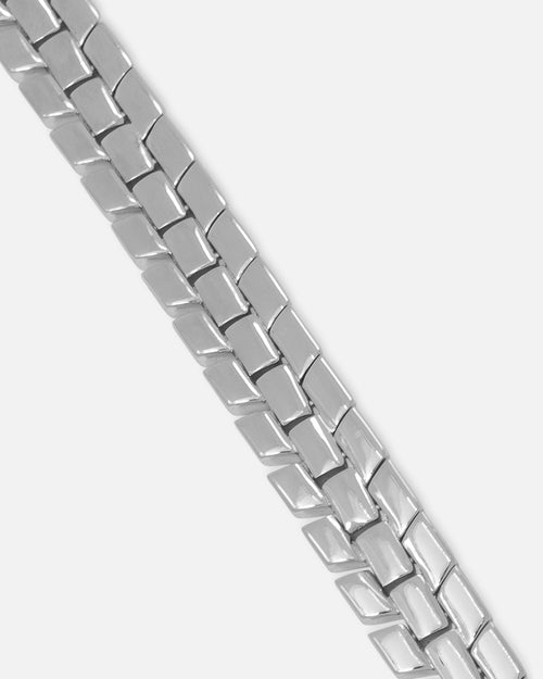 Saint Morta Spine Chain White Gold