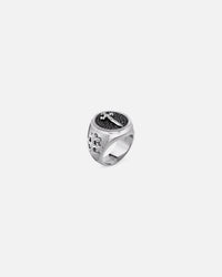 Guess Mainline Rebel Knight 18mm Dagger Crystal Ring Silver