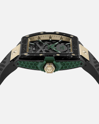 Philipp Plein The Skeleton Auto Watch Black