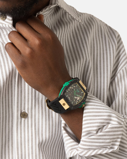 Philipp Plein The Skeleton Auto Watch Black