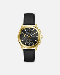 Guess Mainline Palmer Watch Black/Gold