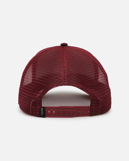 Goorin Bros The Panther Trucker Snapback Maroon