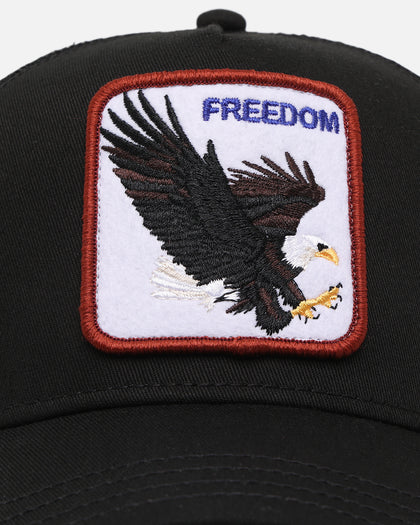Goorin Bros The Freedom Eagle Trucker Snapback Black