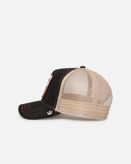 Goorin Bros The Goat Trucker Snapback Charcoal