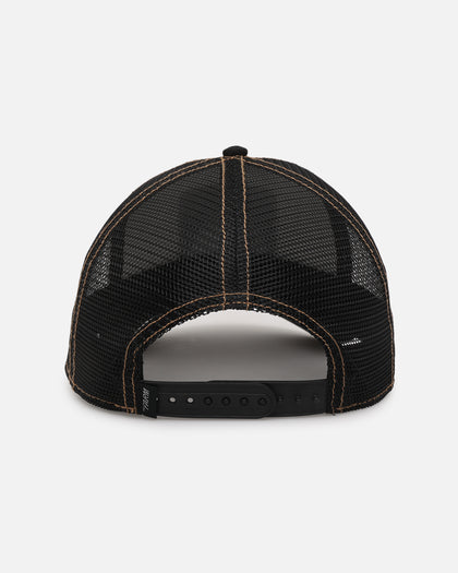 Goorin Bros The King Lion Trucker Snapback Black