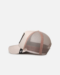 Goorin Bros The Warrior Cheetah Trucker Snapback Cream