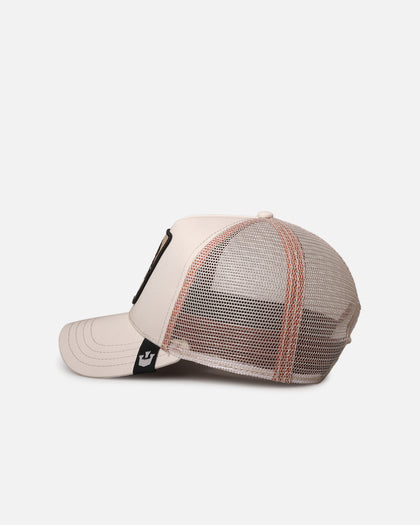 Goorin Bros The Warrior Cheetah Trucker Snapback Cream