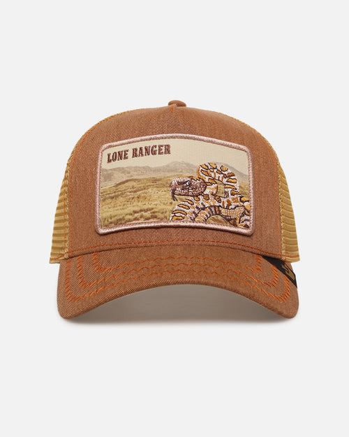 Goorin Bros Lone Ranger Trucker Snapback Tan