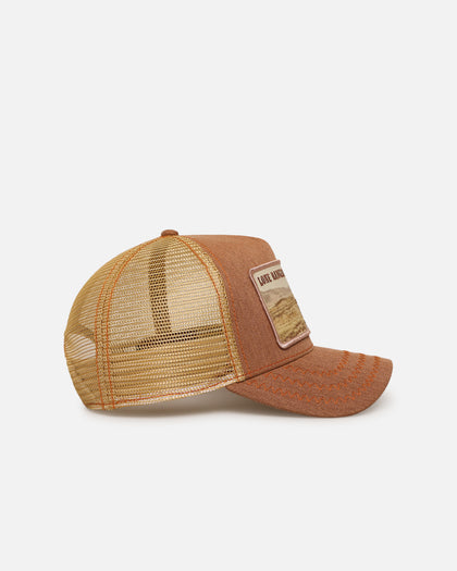 Goorin Bros Lone Ranger Trucker Snapback Tan