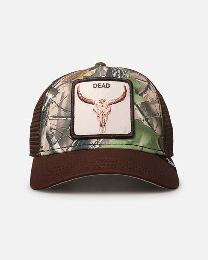 Goorin Bros Six Feet Under Trucker Snapback Real Tree Camo