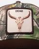 Goorin Bros Six Feet Under Trucker Snapback Real Tree Camo