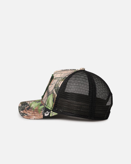 Goorin Bros Deceptive Trucker Snapback Real Tree Camo