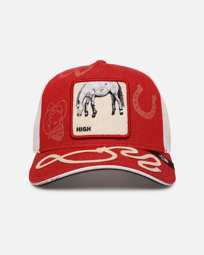 Goorin Bros Way Up Trucker Snapback Red