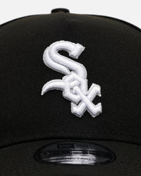 New Era Chicago White Sox 'Black And Team Color' 9FORTY A-Frame Snapback Black/Official Team Color