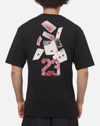 Jordan Brooklyn Cards Graphic T-Shirt Black