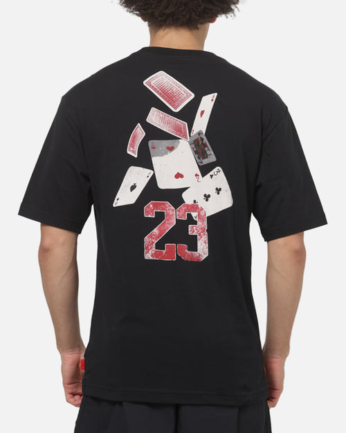 Jordan Brooklyn Cards Graphic T-Shirt Black