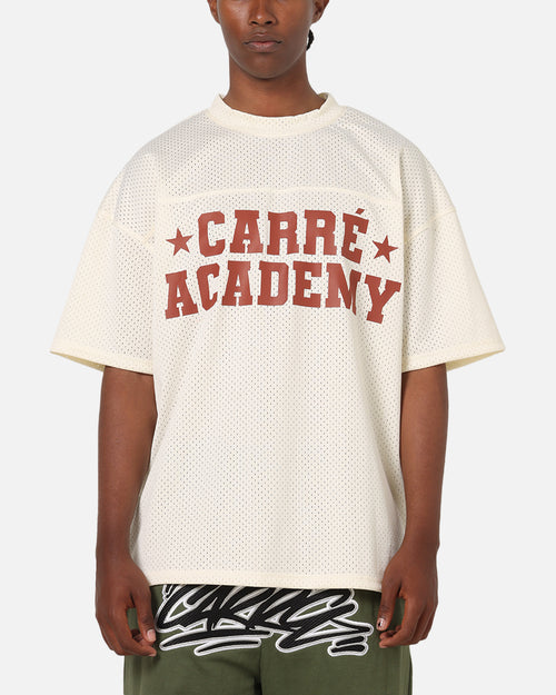 Carre Star Academy Mesh T-Shirt Off White