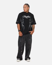 Saint Morta Consortium Boxy T-Shirt Black