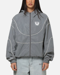 Mitchell & Ness Las Vegas Raiders Nylon Tracksuit Jacket Grey