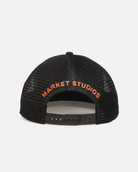 47 Brand X Market Studios 'Inferno' 47 Captain Snapback Black