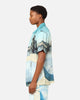 X-Large Graffiti Pool Rayon Short Sleeve Shirt Multi