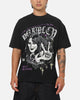 73Studio X WWE Rhea Ripley Vintage T-Shirt Black Acidwash