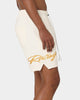 Carré Automobile Sweat Shorts Off White