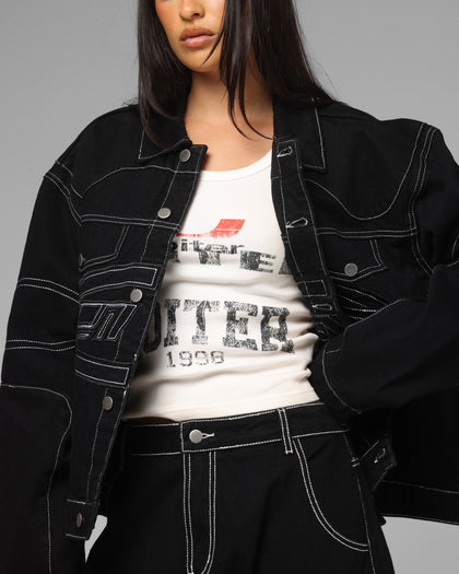 Loiter Daytona Denim Jacket Black