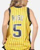 Mitchell & Ness Indiana Pacers Jalen Rose #5 Swingman Road Jersey Yellow