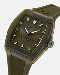 Adidas Originals City Tech Five Crystal Watch Dark Green