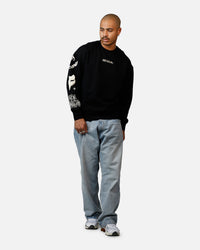 Fox Racing Hello Future Oversized Crewneck Black