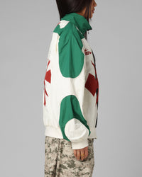 Loiter Club Classic Track Jacket White/Green