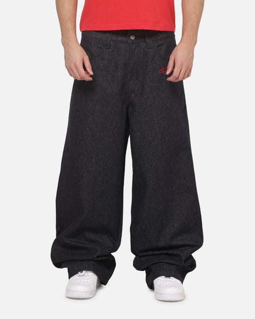 Ed Hardy After Hours Wide Leg Jeans Raw
