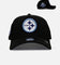 New Era Pittsburgh Steelers 'Black And Sky Blue' 9FORTY A-Frame Snapback Black/Sky Blue