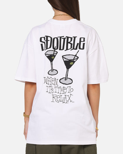 S Double Time To Relax T-Shirt White