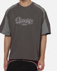 Worship Catharsis Box Crop Raglan T-Shirt Worn Black