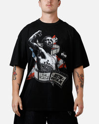 UFC By Culture Kings UFC 250 Justin Gaethje T-Shirt Black Acidwash
