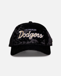 New Era Los Angeles Dodgers 'Velvet' 9FORTY A-Frame Snapback Black/Gold