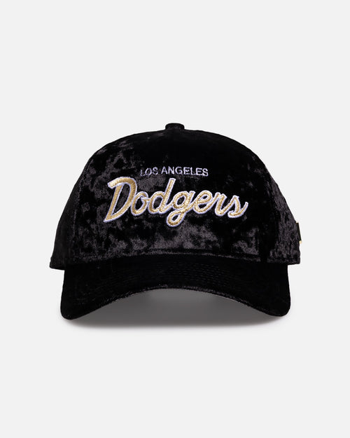 New Era Los Angeles Dodgers 'Velvet' 9FORTY A-Frame Snapback Black/Gold